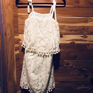 Brand new white dress